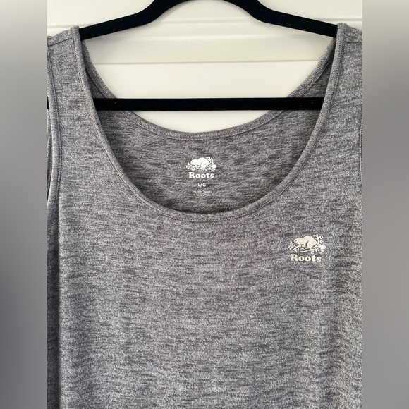 Roots Heather Gray Sleeveless Jumpsuit/Romper - Picture 1 of 2